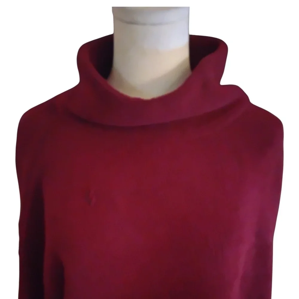 Petal & Flower Burgundy‎ Super Soft Sweater Size Medium NWT